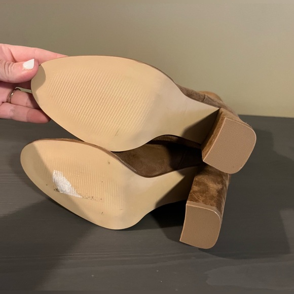 Steve Madden Vector Suede Slouch Boots - Picture 9 of 10